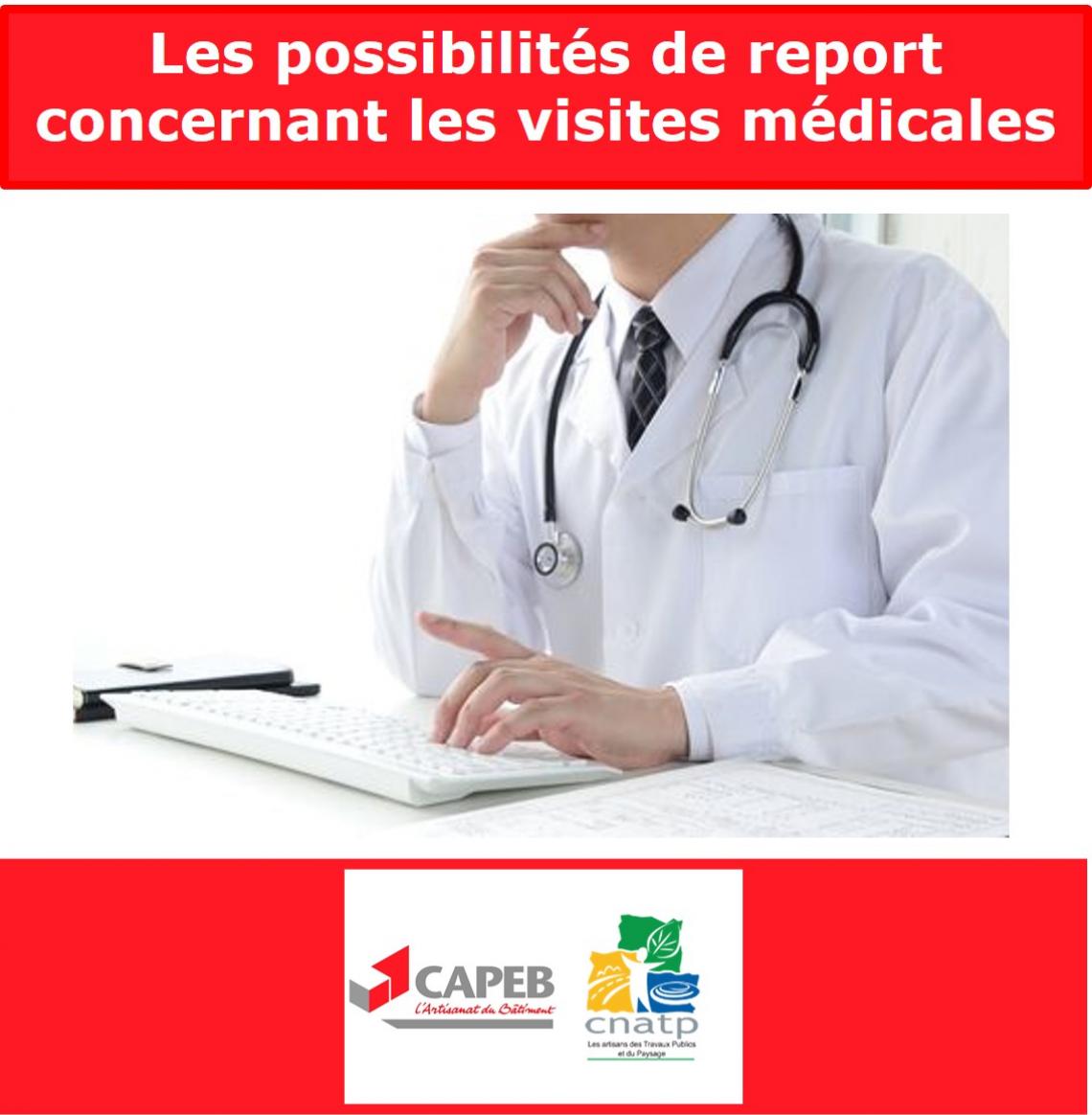 Les Possibilités De Report Concernant Les Visites Médicales ・ Capeb 4841